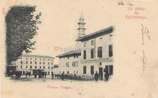 Spilimbergo, Piazza Cavour 1899